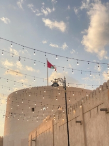 Nizwa fort scene