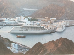 View of Port Sultan Qaboos