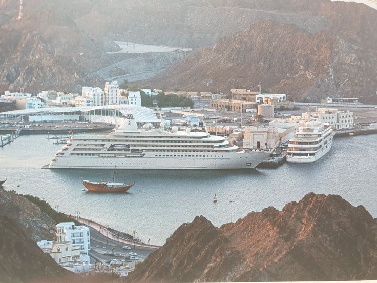 View of Port Sultan Qaboos