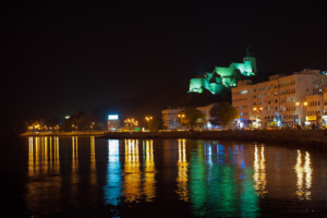 Beautiful mutrah of muscat