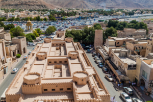 View of nizwa souq