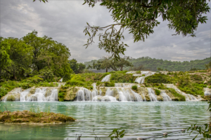 waterfall in Wadi Darbat