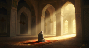 Prayer in mosque