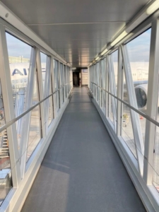 Hallway of Khasab airport