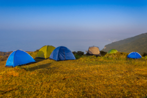 Winter camping in Salalah