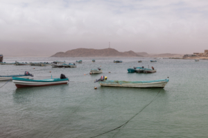 Fishing boat in Salalah