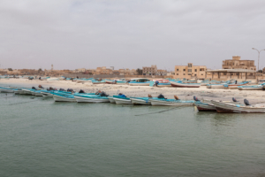 Fishing boat in Oman 