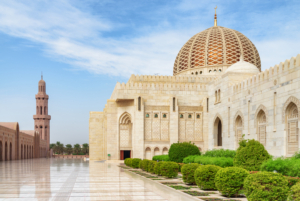 Beautiful mosque in Muscat