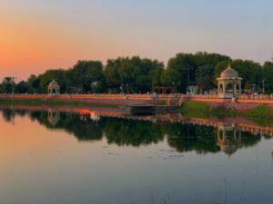 View of Al Qurum park