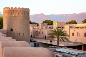 Scene of Nizwa Fort