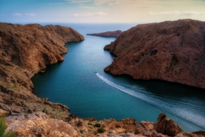 the gulf of Oman coastline