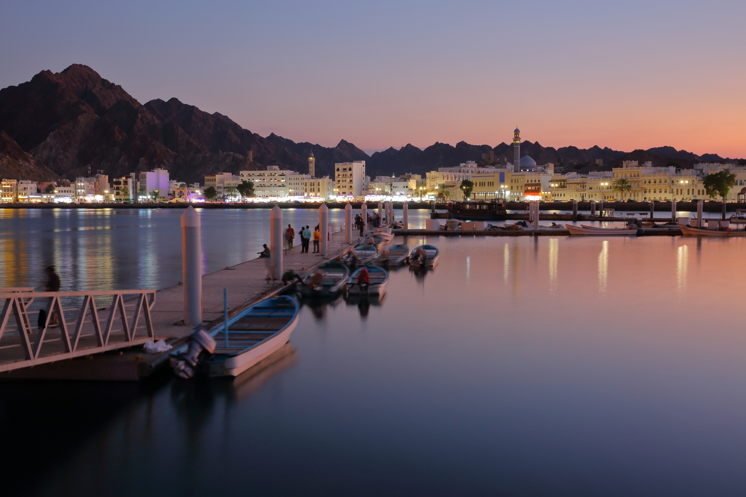 The Muttrah Corniche Viewe