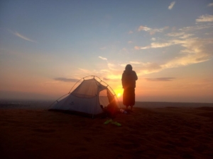 Sunset at Wahiba Sands Oman