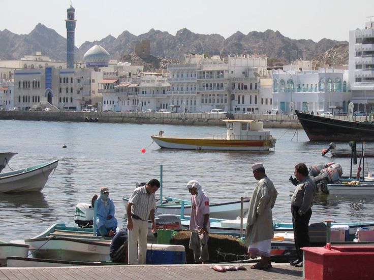 Mirbat fish port