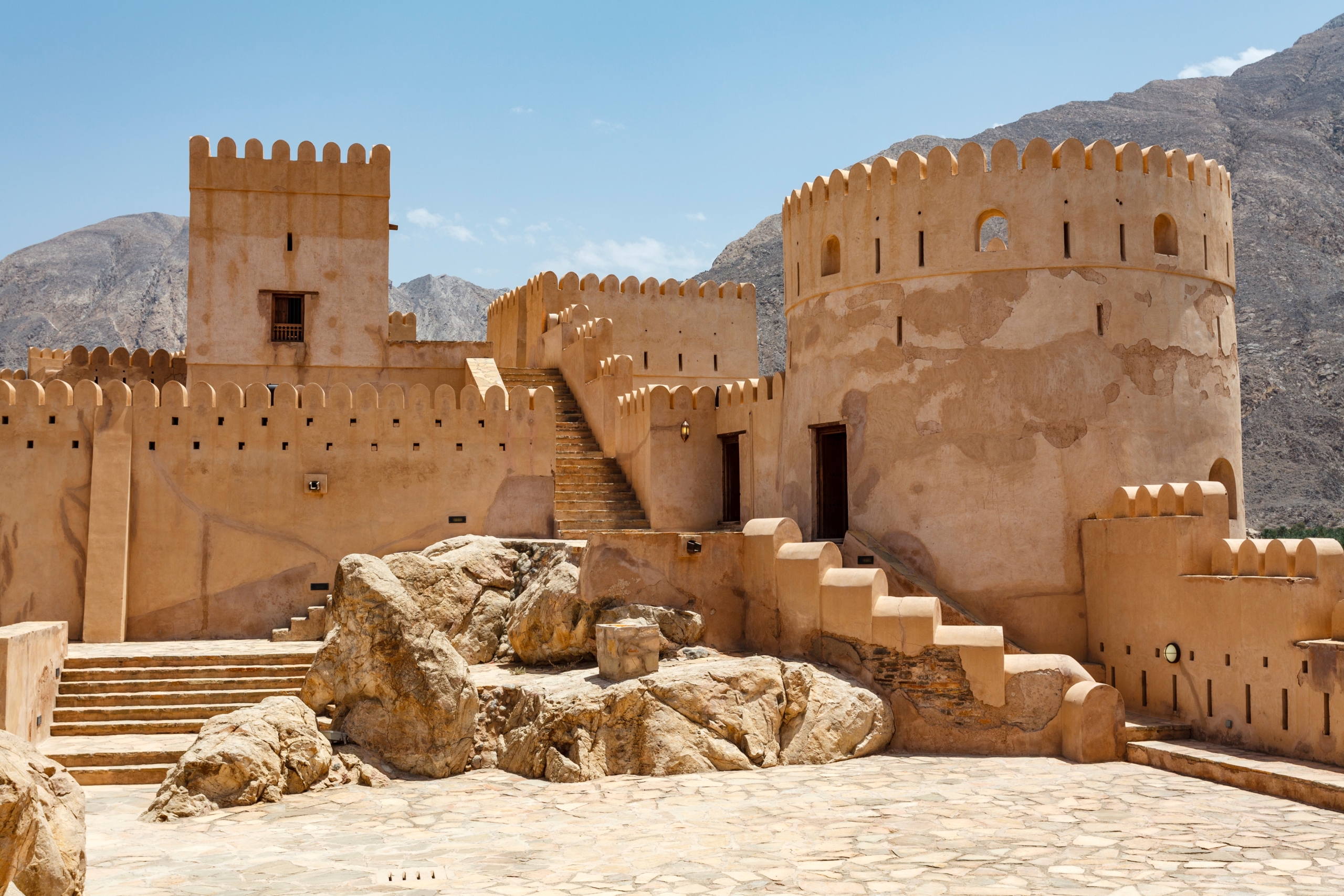 Exterior Of Nakhal Fort